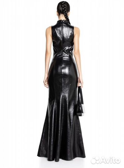 Платье you wanna эко кожа лакированная S