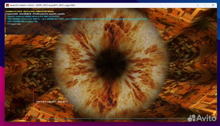Видеокарта MSI Geforce RTX 3060 Ti