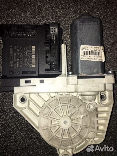 Стеклоподъемники vw passat b6