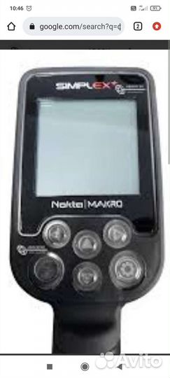 Металлоискатель nokta makro simplex plus