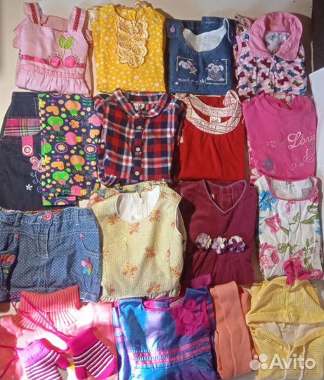 Комплект на девочку 2-4г