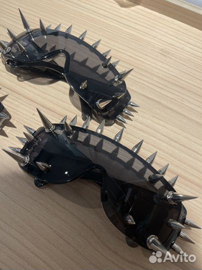 Очки vetements type с шипами