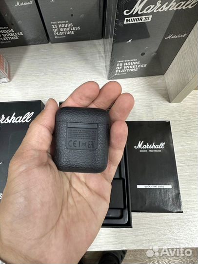 Беспроводные наушники marshall minor