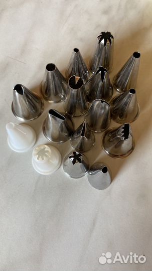 Кондитерский мешок с насадками