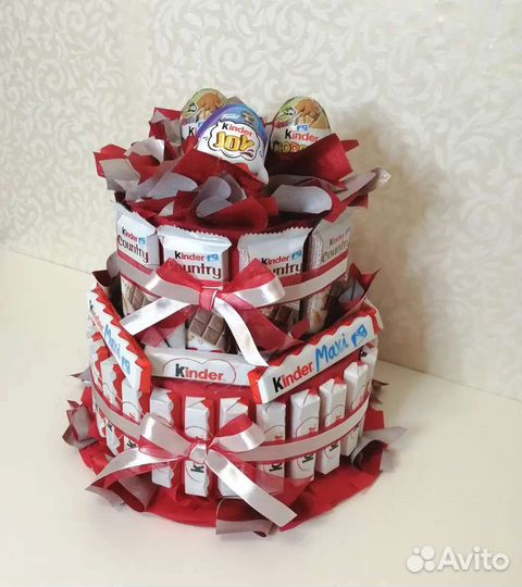 Торт из киндеров/торт merci