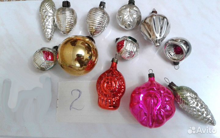 Елочные игрушки СССР