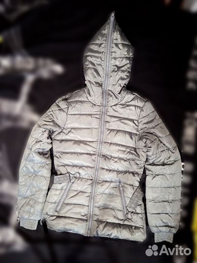 Куртка демисезонная женская 44 46 с поясом