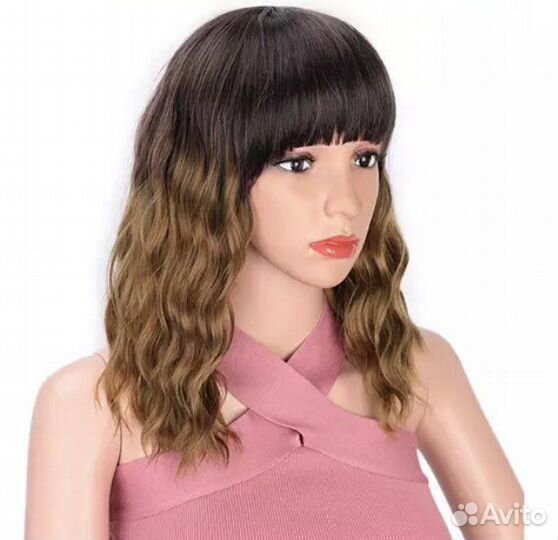 Парик с чёлкой новый