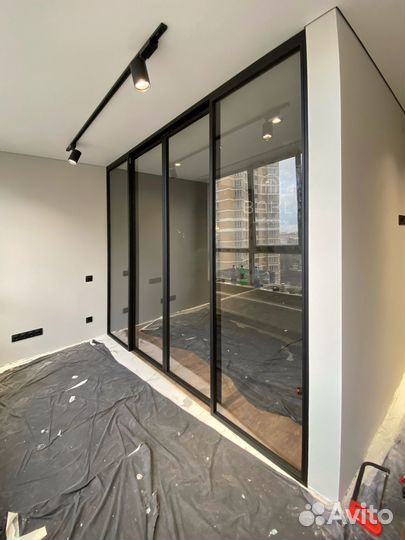 Межкомнатные перегородки раздвижные loft