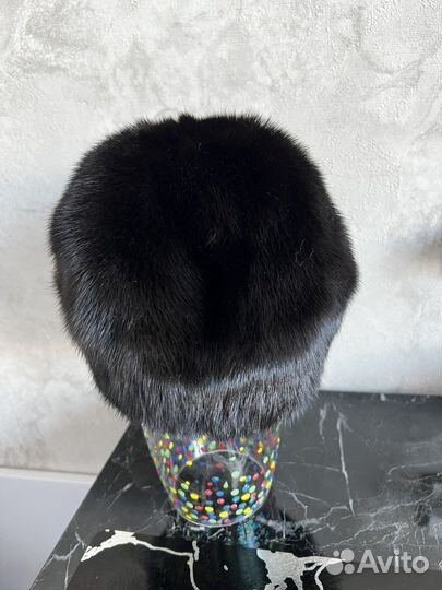 Шапка норковая женская