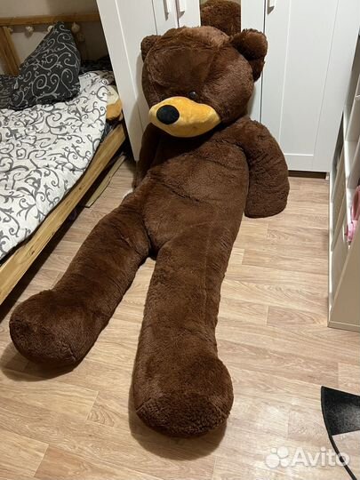 Плюшевый медведь большой