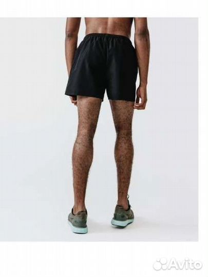 Шорты декатлон бег муж черные RUN DRY Kalenji р. L
