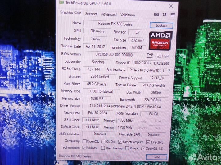 Пк AMD FX 6350/6ядер/16Гб/ssd512/hdd250/RX580 4Гб