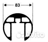 Стойки волейбольные Haspo круглые алюминиевые ф83 мм 924-5141