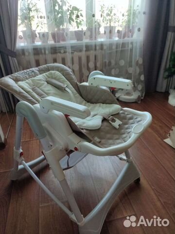 Стульчик для кормления babyton трансформер 2 в 1