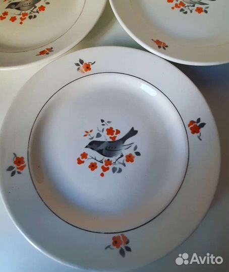 Старинная тарелка зик Конаково