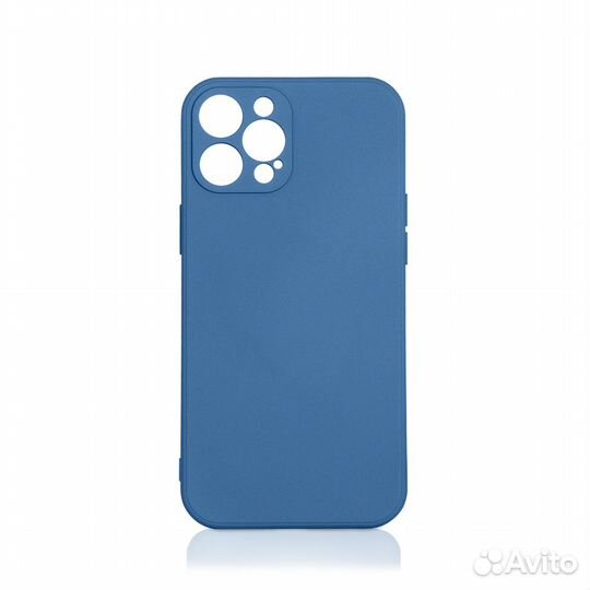 Силиконовый чехол для iPhone 13 Pro DF (blue)