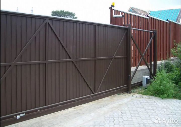 Ворота на заказ 