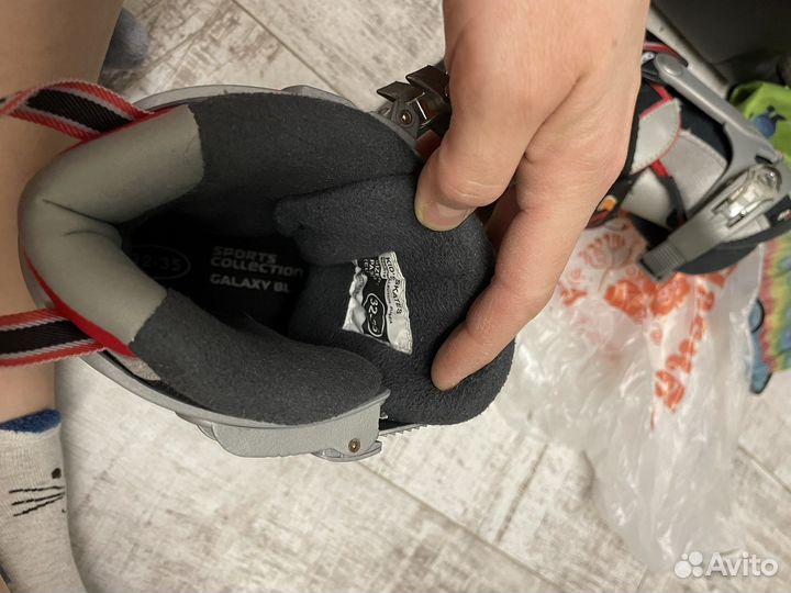 Коньки раздвижные