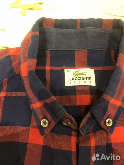 Рубашка мужская lacoste