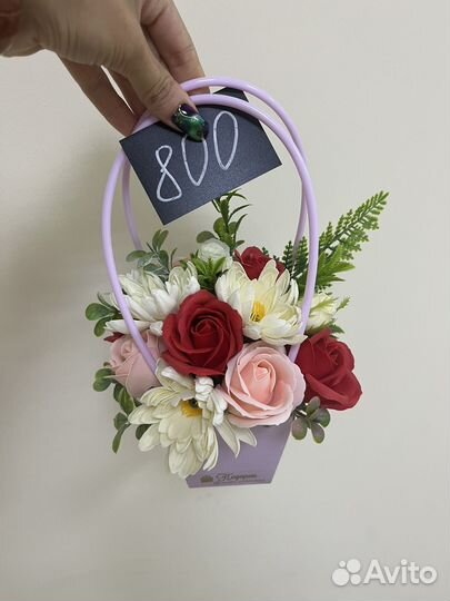 Мыльные букеты