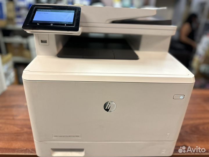 Мфу лазерный цветной HP LaserJet M479fdn (32806)