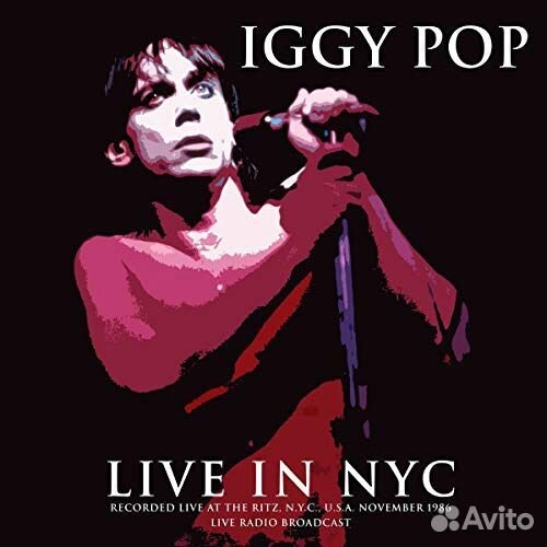 Pop, Iggy - Live In NYC 1986 (1 LP)