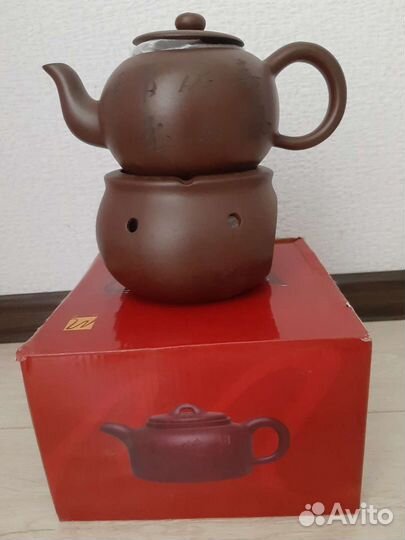Китайский чайник с подогревом новый