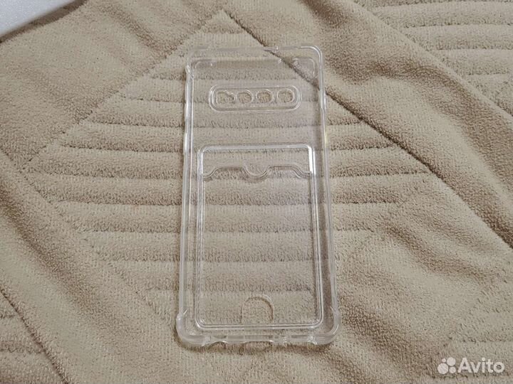 Чехол на samsung galaxy s10 с карманом