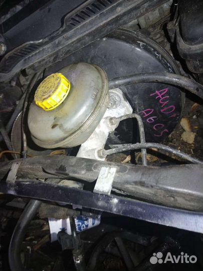Главный тормозной цилиндр и вакум audi a6 с5