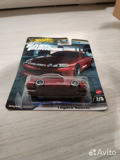 Hot wheels premium toyota soarer fast furious