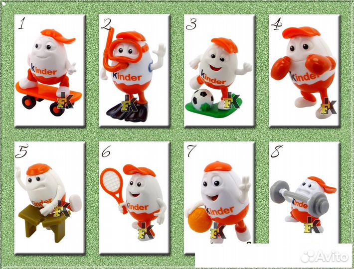 Игрушки из киндера. Серии