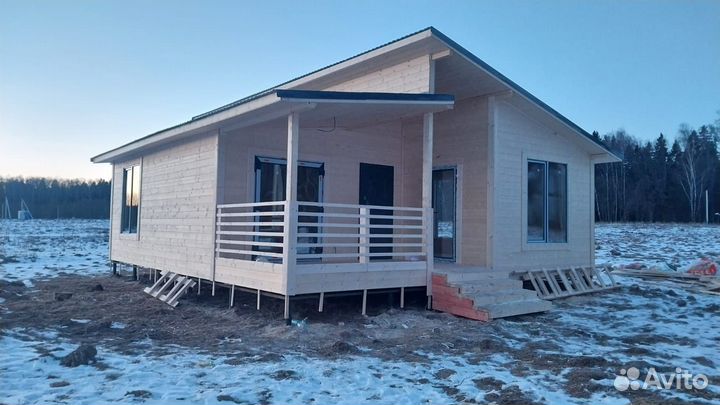 Все сезонные дачный домик утеплённые