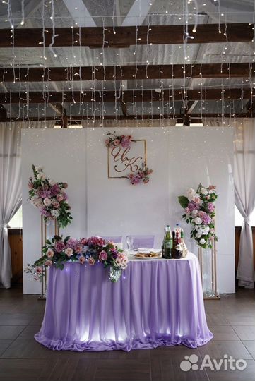 Свадебное оформление, декор