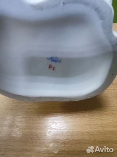 Фарфоровая Статуэтка медвежата лфз, СССР