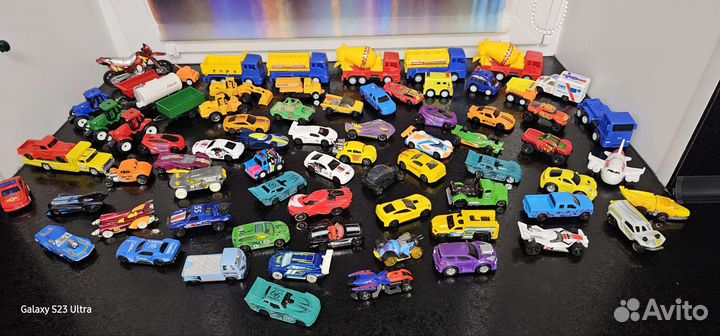 Детские машинки игрушки 67шт