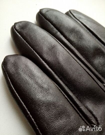Кожаные перчатки.Новые