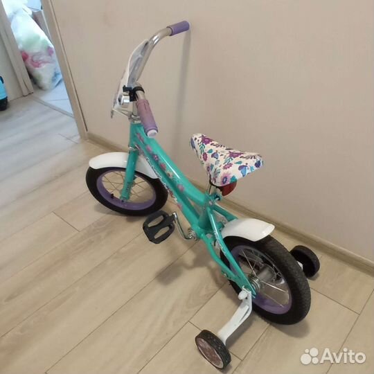 Велосипед детский 4-х колесный, 12 дюймов