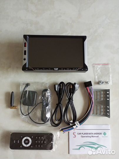 Магнитола универсальная 2 din 7 дюймов Android 11