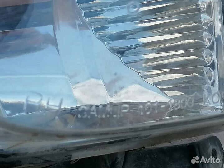Фара противотуманная правая Хундай матрикс