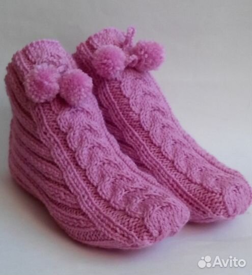 Вязаные носочки