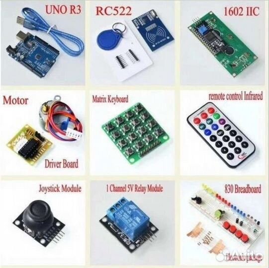 Стартовый набор для Arduino UNO R3, rfid