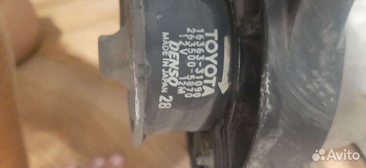 Вентилятор охлаждения lexus es350