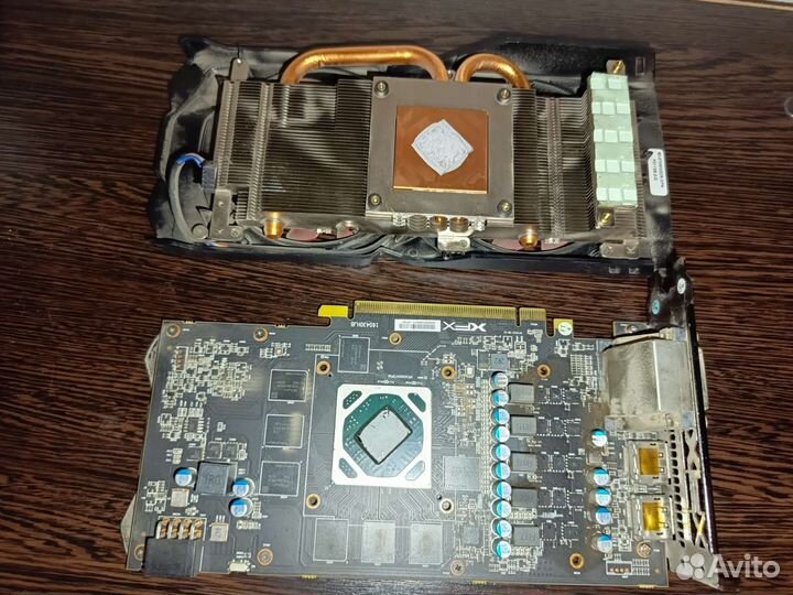 Видеокарта rx580 8gb xfx