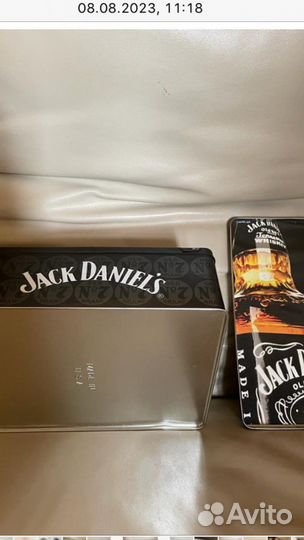Жестяная коробка из под виски JD