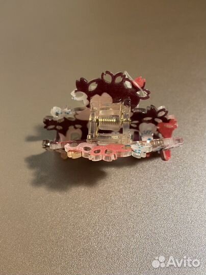 Резинка и крабик для волос новые