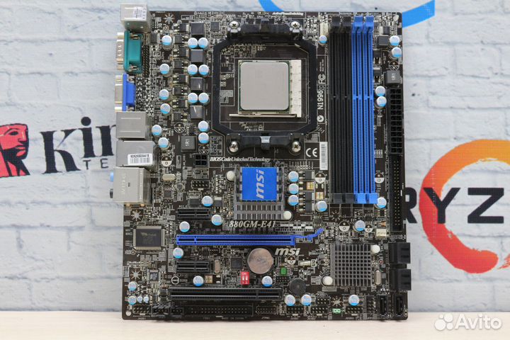 Комплект MSI 880GM-E41 + AMD Phenom II X4 955 AM3