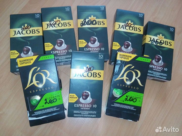 Капсулы кофемашина nespresso