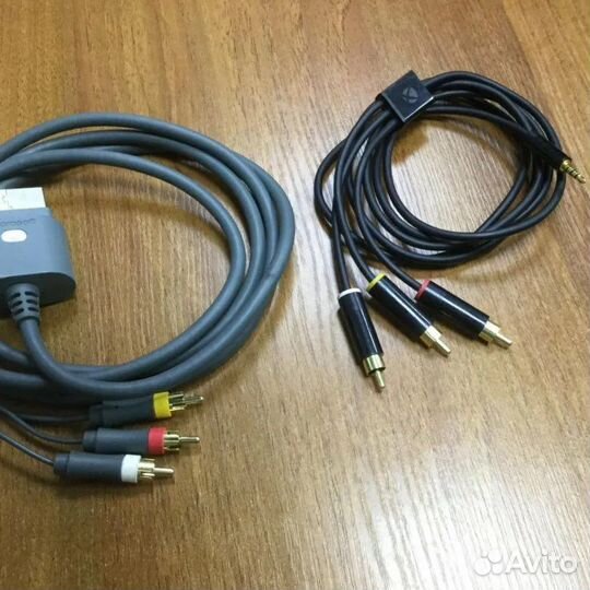 Кабель для ps3 xbox 360 тв тюльпаны