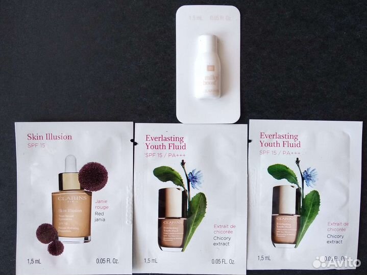 Пробники clarins